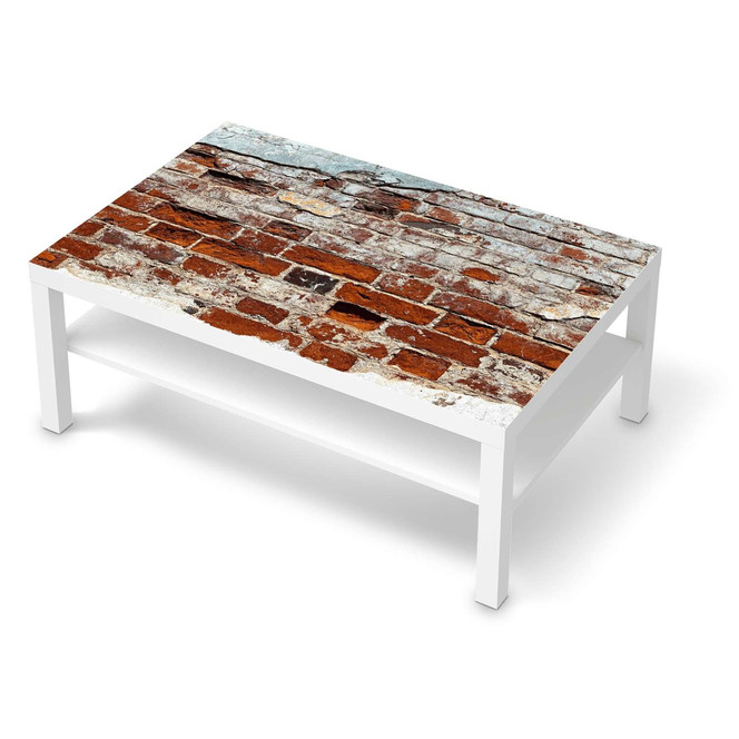 Klebefolie IKEA Lack Tisch 118x78cm - Backstein- Bild 1