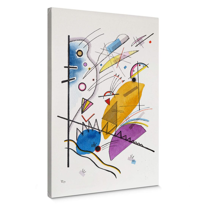 Leinwandbild Kandinsky - Durchgehender Strich