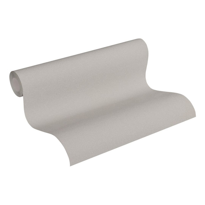 Livingwalls Vliestapete Trendwall Tapete Uni beige, grau, metallic