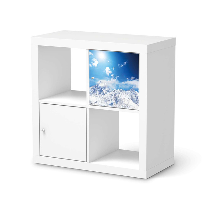 Möbelfolie IKEA Kallax Regal 1 Türe - Everest- Bild 1