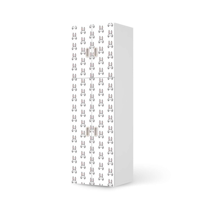 Möbelfolie IKEA Stuva / Fritids - 2 grosse und 2 kleine Türen - Hoppel- Bild 1