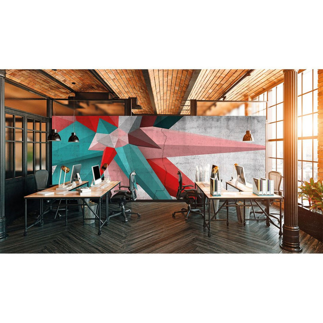 Architects Paper Fototapete Atelier 47 Used Star in 3D Optik - Bild 1