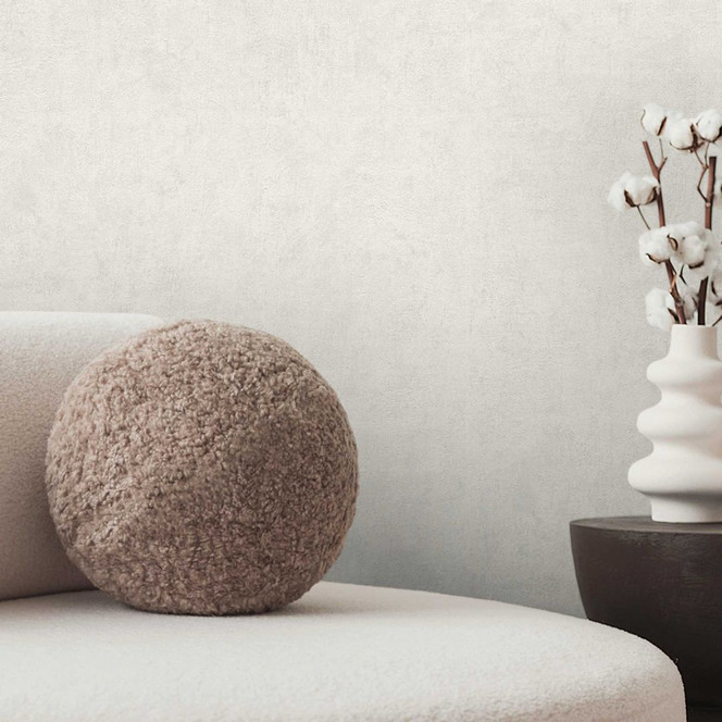 Betonoptik-Tapete Hellgrau - Moderne Vliestapete in Putz-Optik