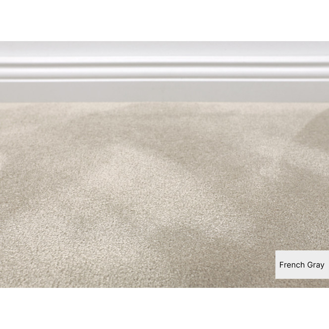 Cannes Softflor Teppichboden Meterware in French Gray