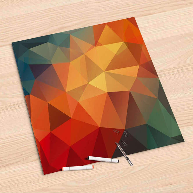 Folienbogen (60x60cm) - Polygon- Bild 1