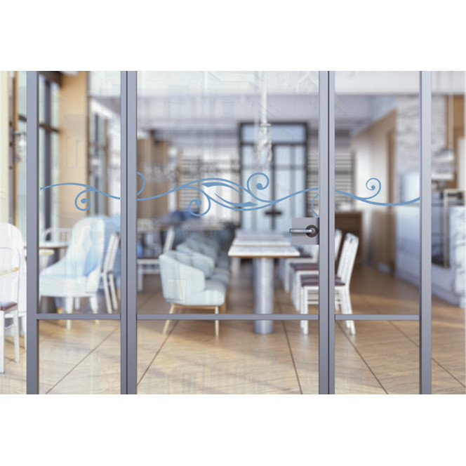 Glasdekor Floraler Augenblick