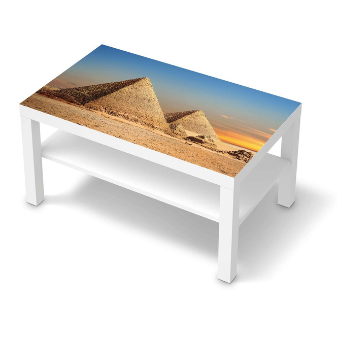 Möbelfolie IKEA Lack Tisch 90x55cm - Pyramids- Bild 1