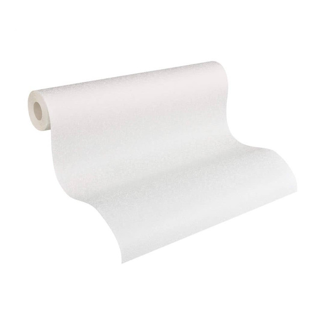 A.S. Création Vliestapete Meistervlies Strukturtapete Uni überstreichbar weiss