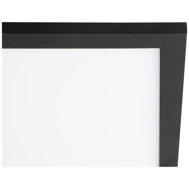 Deckenleuchte Constantin, schwarz, 39.5 x 39.5 cm, LED Panel, Neutralweiss
