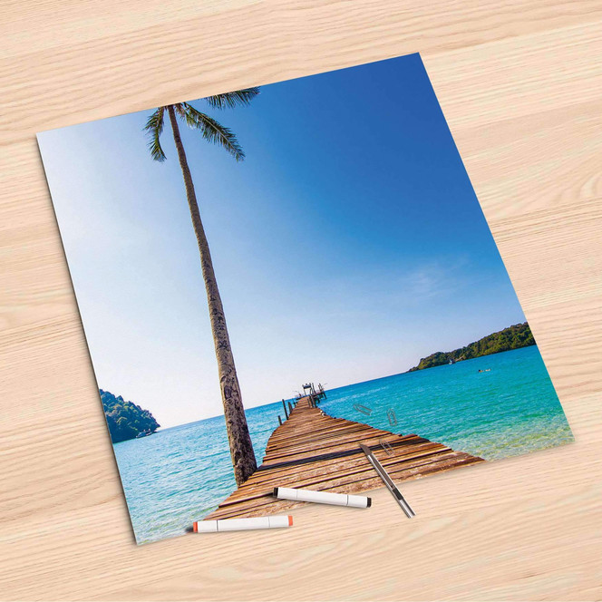 Folienbogen (60x60cm) - Caribbean- Bild 1
