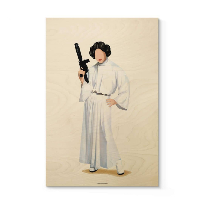 Holzbild Tohmé - Leia