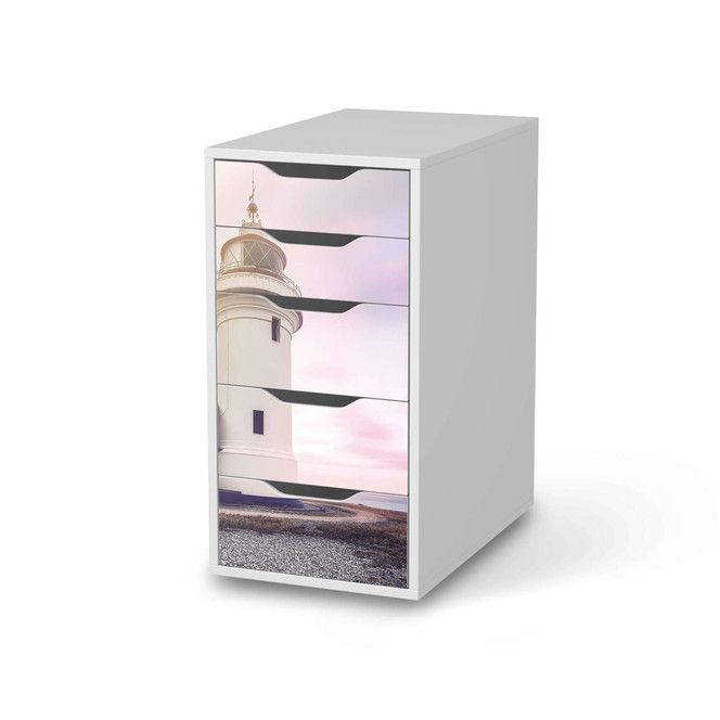 Klebefolie IKEA Alex 5 Schubladen - Lighthouse- Bild 1