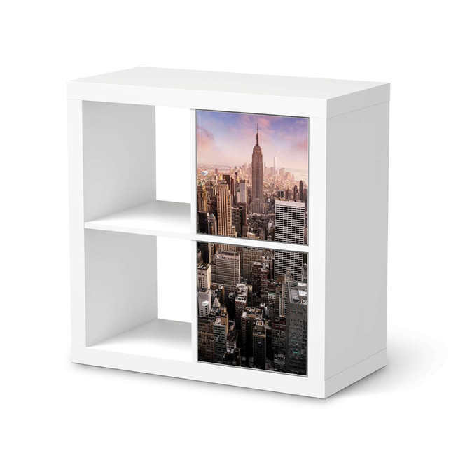 Klebefolie IKEA Expedit Regal 2 Türen (hoch) - Big Apple- Bild 1