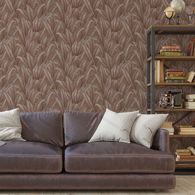 Rankentapete, Blättertapete Fashion for Walls 4 von Guido Maria Kretschmer bronze