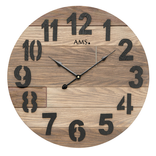 Wanduhr Holzgehäuse lackiert