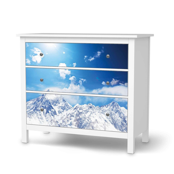 Möbelfolie IKEA Hemnes Kommode 3 Schubladen - Everest- Bild 1