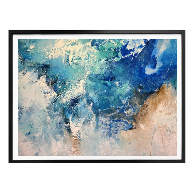 Poster Fedrau - Aufprallende Wellen