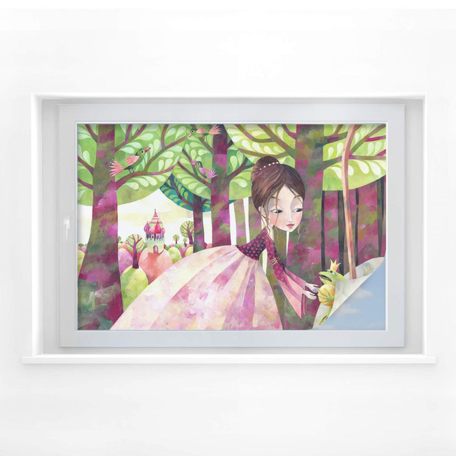 Sichtschutzfolie Blanz - Der Froschkönig