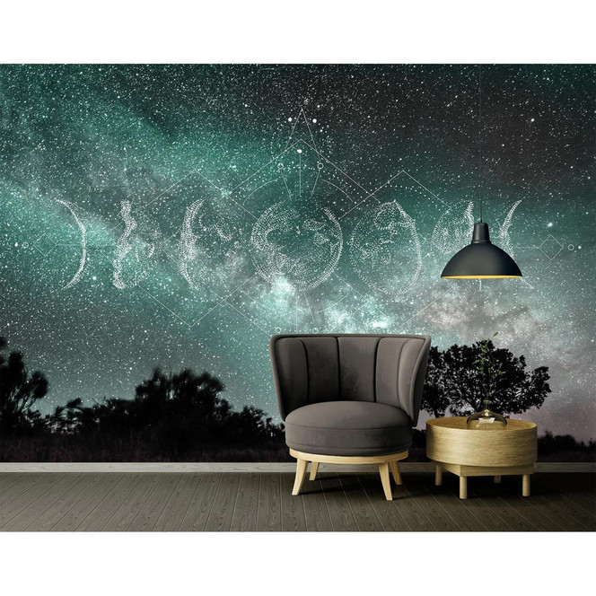 Architects Paper Fototapete Atelier 47 Moon Phases Himmel - Bild 1