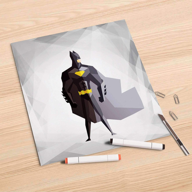 Folienbogen (30x30cm) - Mr. Black- Bild 1
