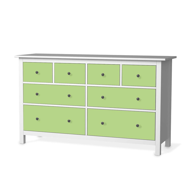 Möbelfolie IKEA Hemnes Kommode 8 Schubladen - Hellgrün Light- Bild 1