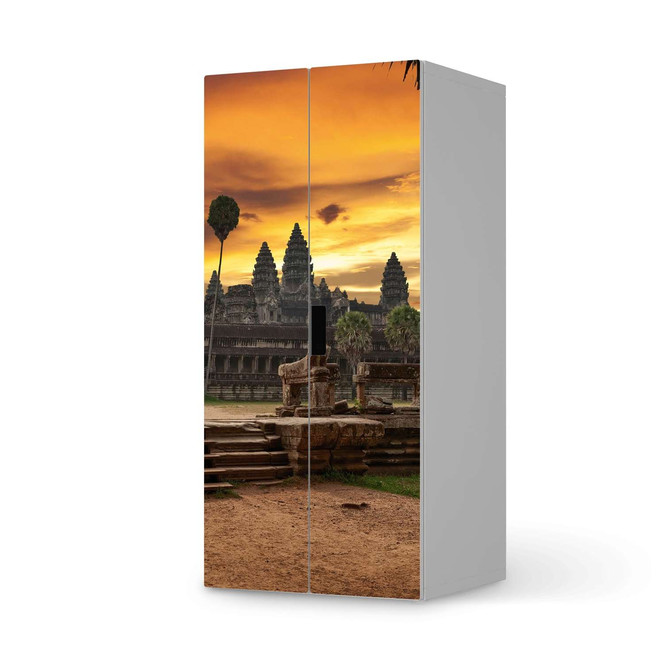 Möbelfolie IKEA Stuva / Malad Schrank - 2 grosse Türen - Angkor Wat- Bild 1