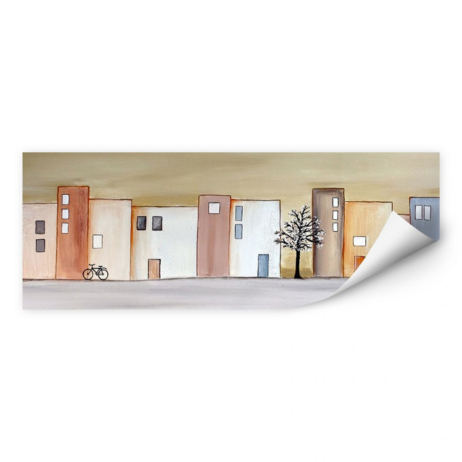 Wallprint Melz - Stadtfrühling - Panorama