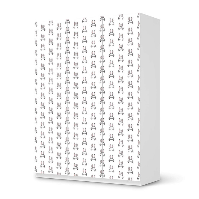Folie IKEA Pax Schrank 201cm Höhe - 3 Türen - Hoppel- Bild 1