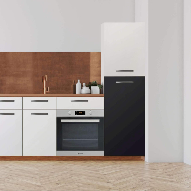 Klebefolie - Hochschrank (60x120cm) - Schwarz- Bild 1