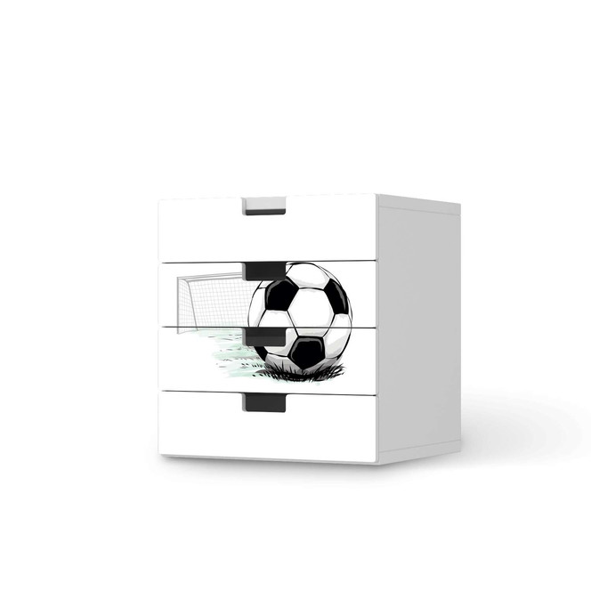 Klebefolie IKEA Stuva / Malad Kommode - 4 Schubladen - Freistoss- Bild 1