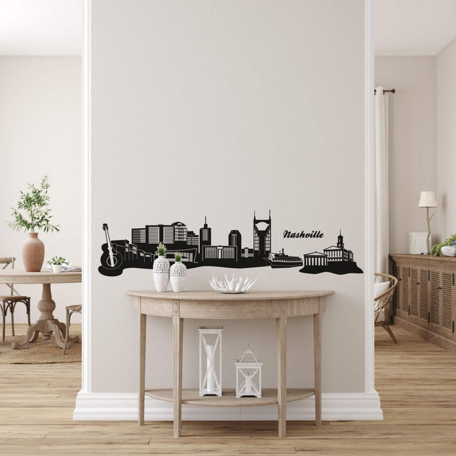 Wandtattoo Nashville Skyline