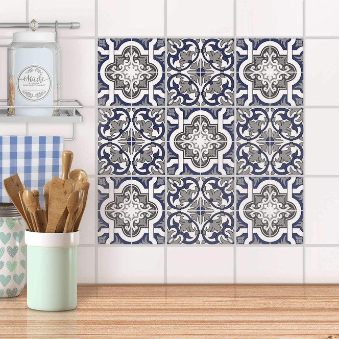 Fliesenaufkleber Set - Azulejo Classic