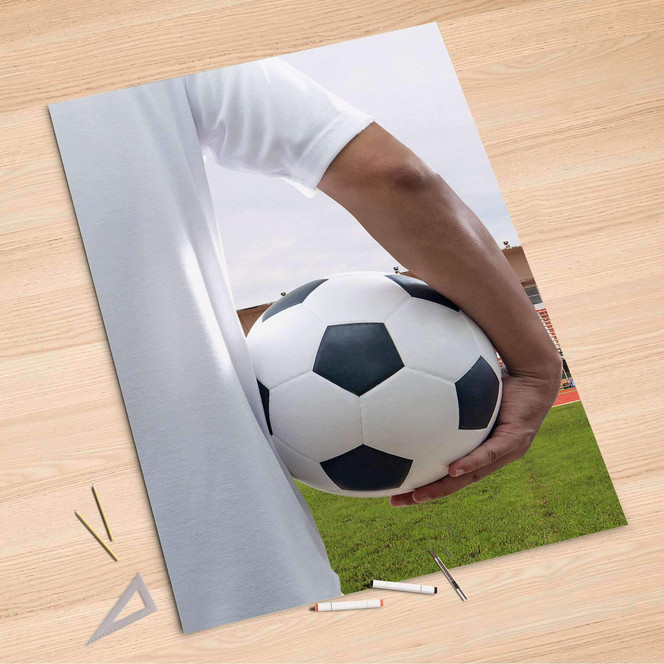Folienbogen (100x150cm) - Footballmania- Bild 1