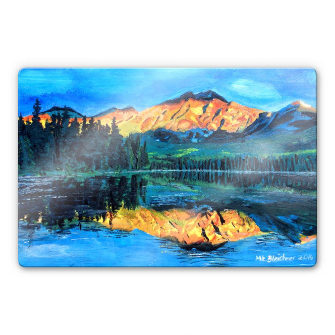 Glasbild Bleichner - Kanada - Der Jasper Nationalpark