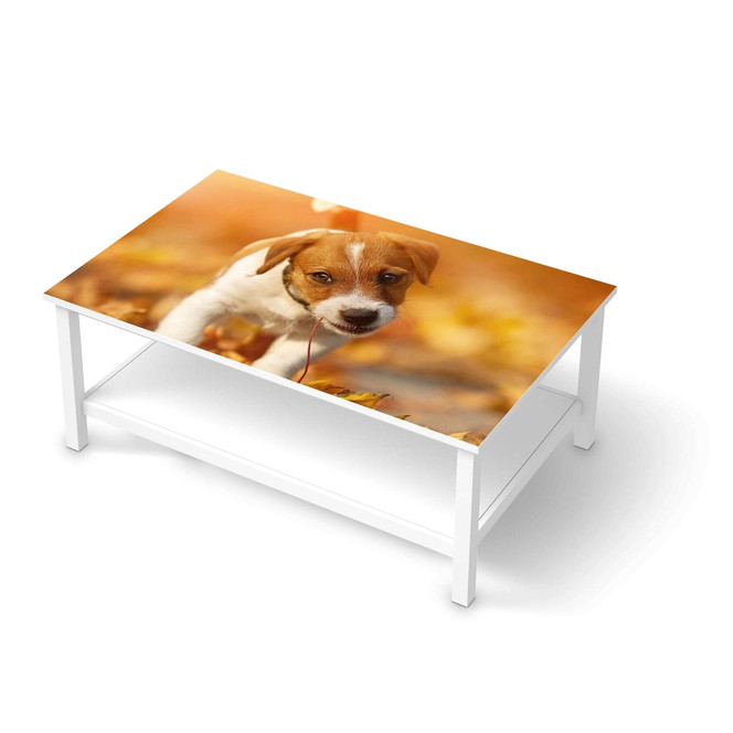 Möbelfolie IKEA Hemnes Tisch 118x75cm - Jack the Puppy- Bild 1
