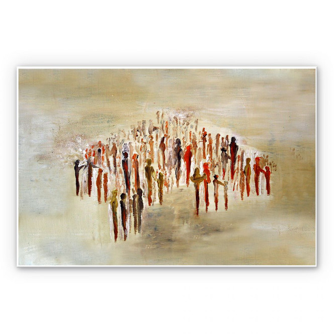 Wandbild Melz - People 02