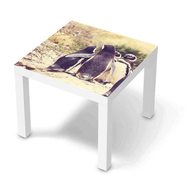Möbelfolie IKEA Lack Tisch 55x55cm - Pingu Friendship- Bild 1