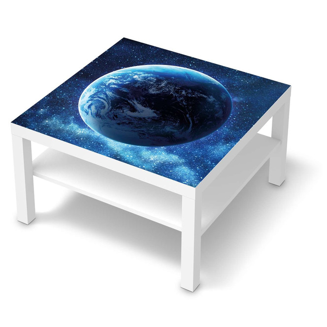 Möbelfolie IKEA Lack Tisch 78x78cm - Planet Blue- Bild 1