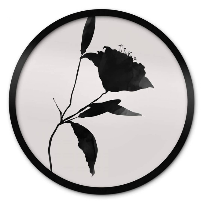 Poster Kubistika - Nero - Rund