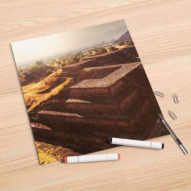 Folienbogen (30x30cm) - Teotihuacan- Bild 1
