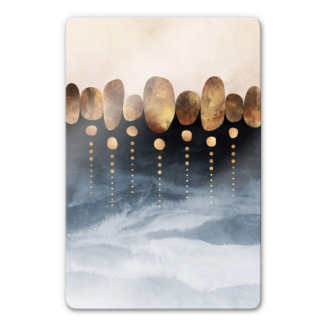 Glasbild Fredriksson - Natürliche Abstraktion