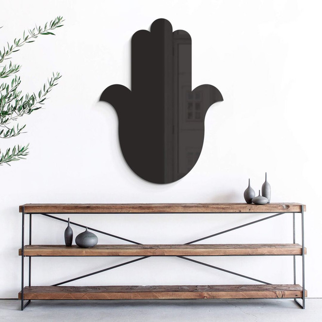 Acryldeko Yoga Hamsa Hand Silhouette