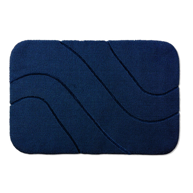 Bahama Badteppich Wunschmass in Kobalt 84