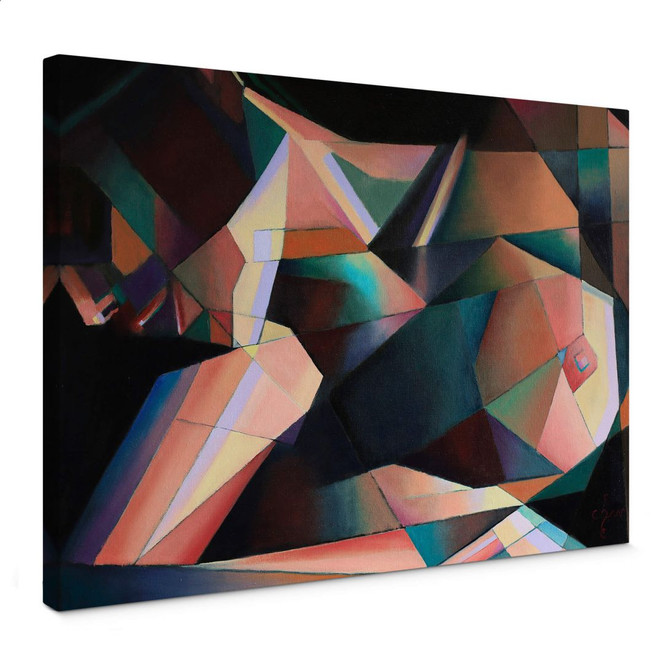 Leinwandbild Akkers - Hommage an Tamara de Lempicka