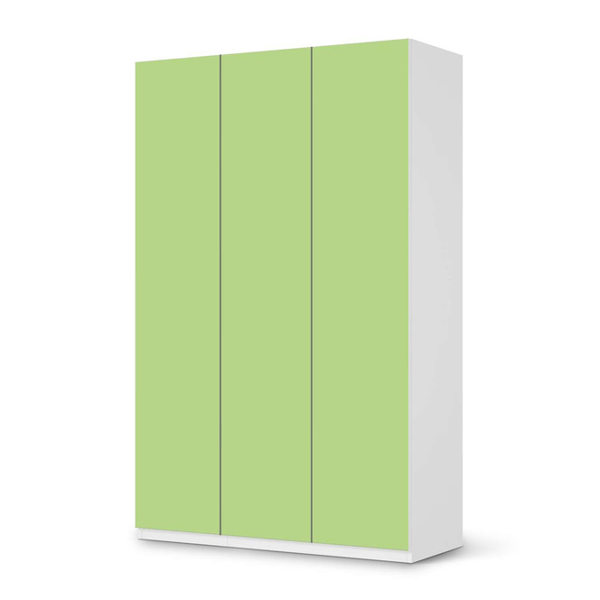 Möbelfolie IKEA Pax Schrank 236cm Höhe - 3 Türen - Hellgrün Light- Bild 1