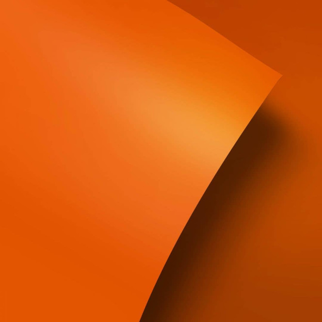 Möbelfolie - Uni Pastellorange - Bild - 1