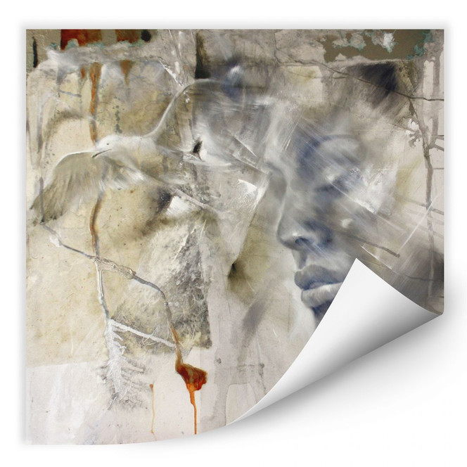 Wallprint Schmucker - Loslassen