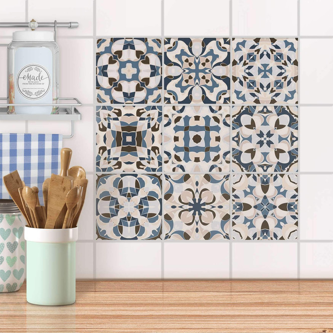 Fliesenaufkleber Set - Orientalische Fliesen LIMAN
