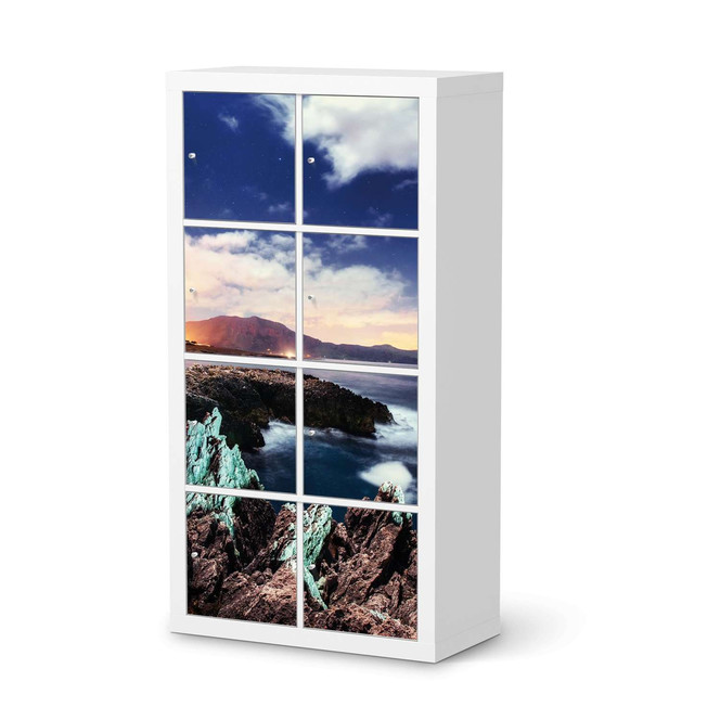 Klebefolie IKEA Expedit Regal 8 Türen - Seaside- Bild 1