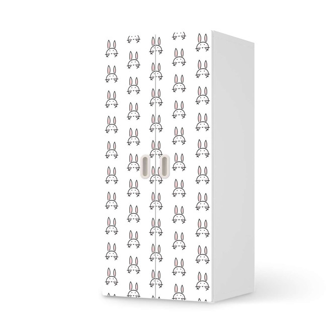 Möbelfolie IKEA Stuva / Fritids Schrank - 2 grosse Türen - Hoppel- Bild 1